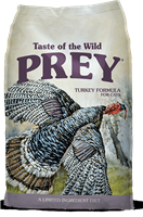 TASTE OF THE WILD PREY TURKEY LIMITED INGREDIENT FORMULA FOR CATS, 6LB