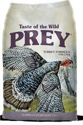 TASTE OF THE WILD PREY TURKEY LIMITED INGREDIENT FORMULA FOR CATS, 6LB