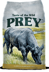 TASTE OF THE WILD PREY ANGUS BEEF LIMITED INGREDIENT FORMULA FOR CATS, 6LB