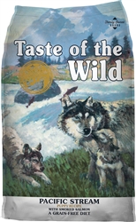 TASTE OF THE WILD PACIFIC STREAM PUPPY RECIPE W/ SMOKED SALMON 14LB