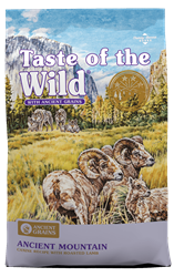 TASTE OF THE WILD ANCIENT MOUNTAIN CANINE RECIPE W/ ROASTED LAMB, 5LB