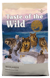 TASTE OF THE WILD WETLANDS CANINE RECIPE WITH ROASTED FOWL 5LB