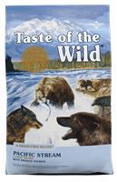 TASTE OF THE WILD PACIFIC STREAM CANINE FORMULA W/ SMOKED SALMON 5LB