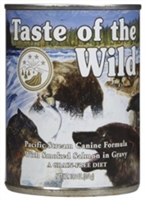 TASTE OF THE WILD PACIFIC STREAM CANINE FORMULA W/ SALMON IN GRAVY  13.2OZ - CASE OF 12