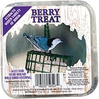 C AND S PRODUCTS BERRY TREAT SUET PICTURE LABEL 11OZ - CASE OF 12