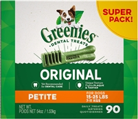 GREENIES DOG TREAT PETITE 54OZ