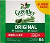 GREENIES DOG TREAT REGULAR 54OZ