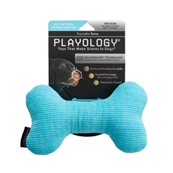 PLAYOLOGY PB SCENTED PLUSH BONE MED