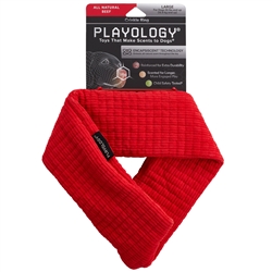 PLAYOLOGY BEEF SCENTED PLUSH RING LRG