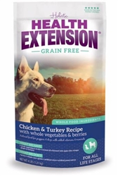 HEALTH EXTENSION GRAIN FREE CHICKEN TURKEY 4LB