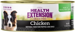 HEALTH EXTENSION GRAIN FREE CHICKEN DOG 5.5OZ