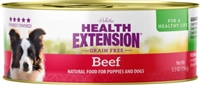 HEALTH EXTENSION GRAIN FREE BEEF DOG 5.5OZ