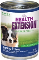 HEALTH EXTENSION GRAIN FREE TURKEY DOG 12.5OZ