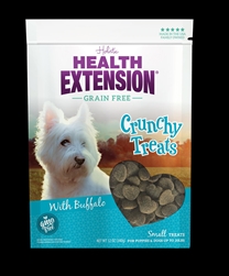 HEALTH EXTENSION CRUNCHY DOG TREATS BUF SMALL