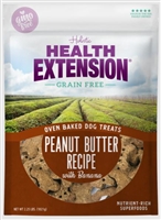 HEALTH EXTENSION GF DOG TREATS PB BANANA 6OZ