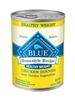 BLUE BUFFALO HOMESTYLE RECIPE CHICKEN DINNER  W/ GARDEN VEGETABLES ADULT DOG HEALTHY WEIGHT 12.5OZ  - CASE OF 12
