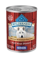 BLUE BUFFALO ROCKY MOUNTAIN RECIPE GRAIN- FREE SENIOR DOG 12.5OZ - CASE OF 12