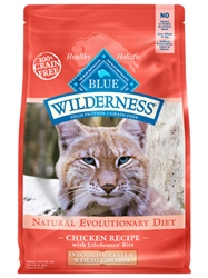 BLUE BUFFALO WILDERNESS INDOOR HAIRBALL & WEIGHT CONTROL RECIPE ADULT CAT 5LB