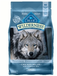 BLUE BUFFALO WILDERNESS CHICKEN RECIPE ADULT DOG FOOD 11LB