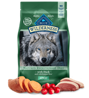 BLUE BUFFALO WILDERNESS ADULT DOG DUCK RECIPE 4.5LB