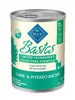 BLUE BUFFALO BASICS GRAIN FREE LAMB & POTATO RECIPE ADULT DOG 12.5OZ -CASE OF 12