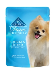 BLUE BUFFALO DIVINE DELIGHTS CHICKEN ENTREE FOR SMALL BREED DOGS 3OZ - CASE OF 12