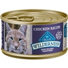 BLUE BUFFALO WILDERNESS CHICKEN RECIPE FOR ADULT CATS 3OZ - CASE OF 24
