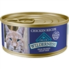 BLUE BUFFALO WILDERNESS CHICKEN RECIPE FOR ADULT CATS 5.5OZ - CASE OF 24