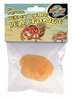 ZOOMED HS-10 ALL NATURAL HERMIT CRAB SEA SPONGE