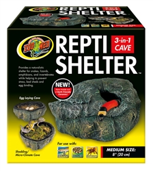 ZOOMED RC-31 REPTI SHELTER 3-IN-1 CAVE MEDIUM