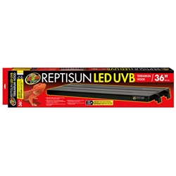 ZOOMED LF-85 REPTISUN LED UVB TERRARIUM HOOD 14IN