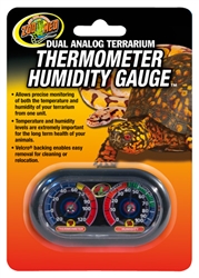 ZOOMED TH-27 ECO DUAL ANALOG THERMOMETER/HUMIDITY GAUGE