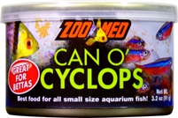 ZOOMED CAN O' CYCLOPS FISH FOOD 3.2OZ