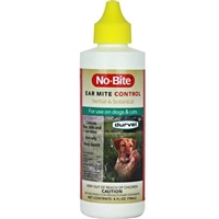 DURVET NO BITE FLEA AND TICK EAR MITE 4OZ