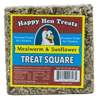 HAPPY HEN TREAT SQUARE MEALWORM & SUNFLOWER 6.5OZ