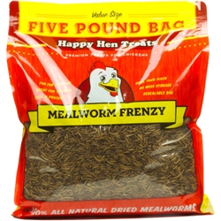 HAPPY HEN MEALWORM FRENZY 5LB
