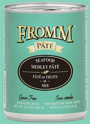 FROMM GRAIN FREE SEAFOOD MEDLEY PATE 12 OZ CAN