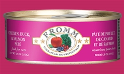 FROMM CHICKEN DUCK SALMON PATE CAT 5.5OZ