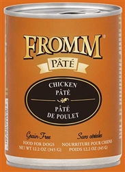 FROMM CHICKEN PATE DOG 12 OZ CAN