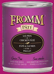 FROMM SALMON AND CHICKEN PATE DOG 12 OZ CAN