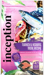INCEPTION CAT FOOD TURKEY AND HERRING RECIPE 4LB