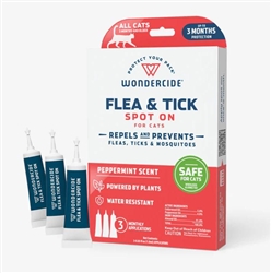 WONDERCIDE FLEA AND TICK SPOT ON CATS