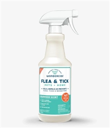 WONDERCIDE FLEA AND TICK SPRAY CEDARWOOD 16OZ