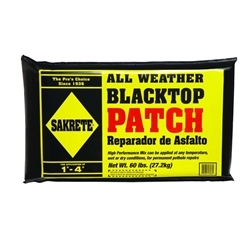 SAKRETE ALL WEATHER BLACKTOP PATCH 60LB