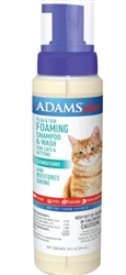 ADAMS PLUS FOAMING SHAMPOO FOR CATS 10OZ