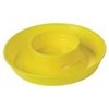 LITTLE GIANT 740 SCREW ON BASE FOR QUART WATERERS, YELLOW