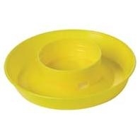LITTLE GIANT 740 SCREW ON BASE FOR QUART WATERERS, YELLOW