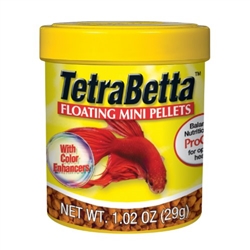TETRA BETTA FLOATING MINI PELLETS 1.02 OUNCE