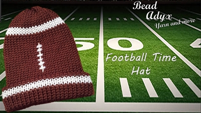 Football Time Hat - Adult