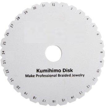 Kumihimo Braiding Disk, Round 5.5 Inch